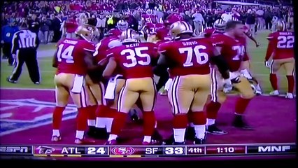NaVorro Bowman San Francsico 49ers Shock the Atlanta Falcons in MNF 12_23_13 LoL