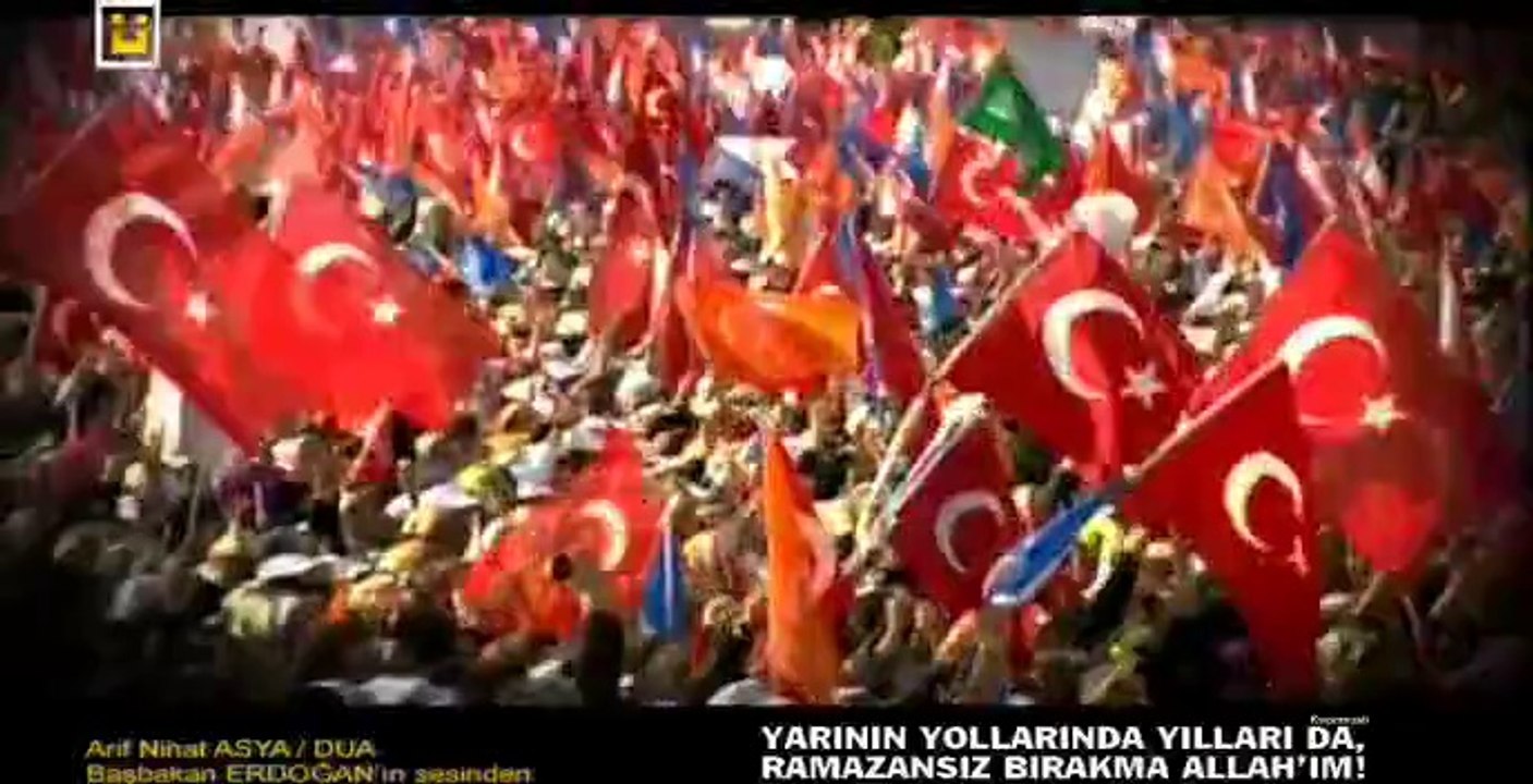 Recep Tayyip Erdoğan DUA (Biz kısık sesleriz)