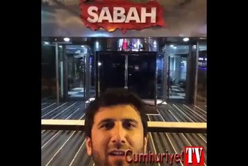 Bu sefer de Sabah'ın önünde: Allah'ım çok yandaşlar değil mi?