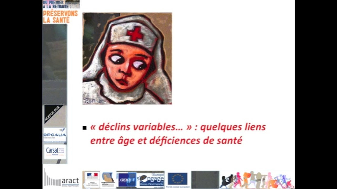 L'avancée en âge au travail: Quels enjeux de santé ? - S. Volkoff (CREAPT) - Forum ARACT Basse-Normandie - 19 juin 2014