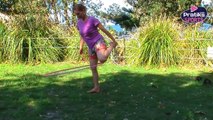 Hula Hoop - Comment faire du hula hoop avec une seule jambe