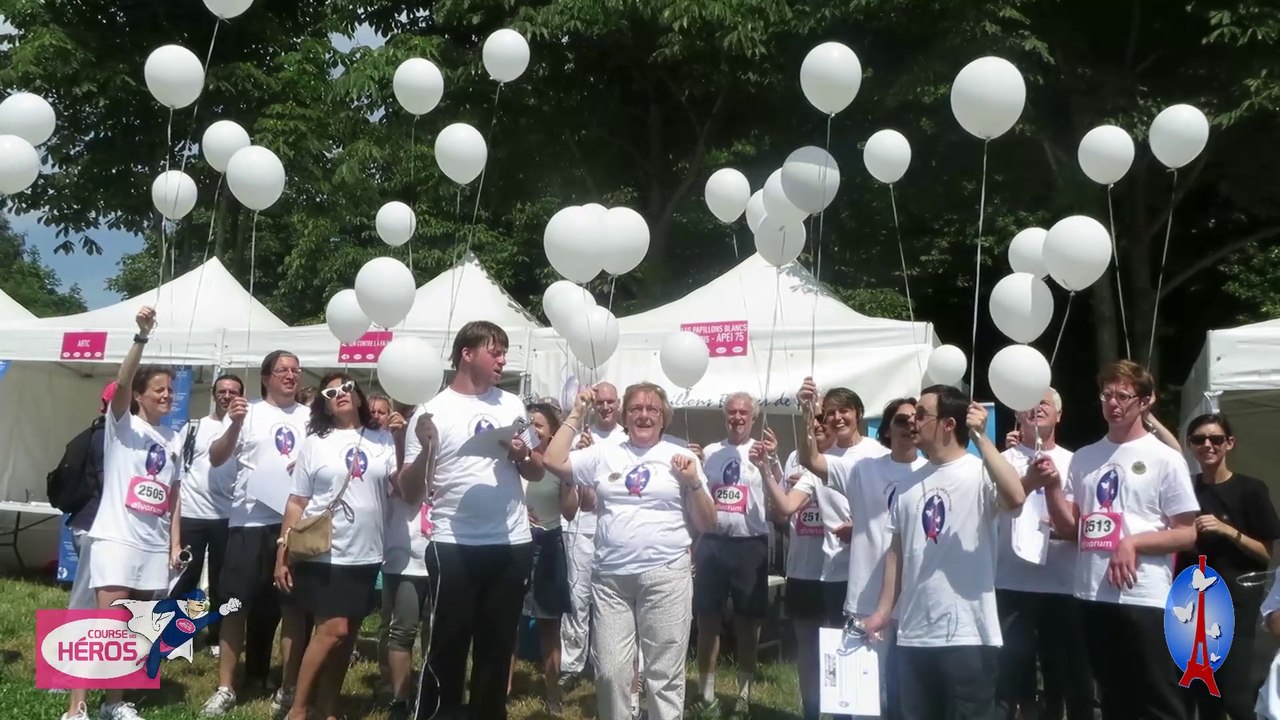 22 Juin 2014 : Les Papillons Blancs de Paris à la Course des Héros
