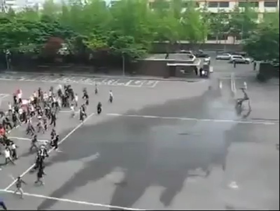 police in action