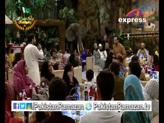 4th Iftari Iftar Aamir ke Sath in #PakistanRamazan 3-7-2014 Part 13
