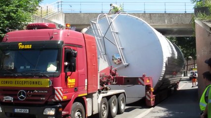 Convoi exceptionnel à Cambrai