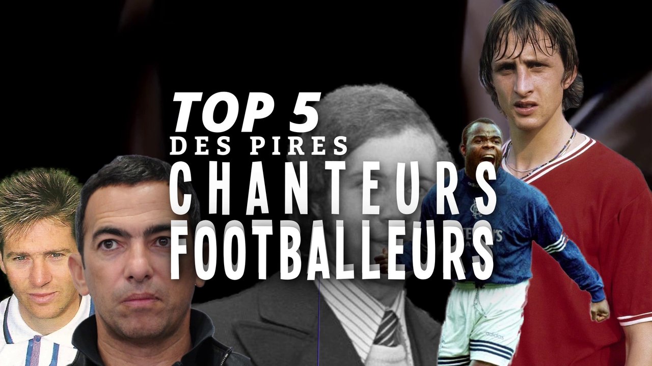 Top 5 du pire des footballeurs chanteurs (carton rouge direct)
