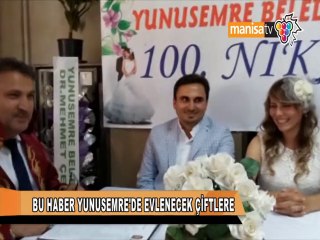 BU HABER YUNUSEMRE'DE EVLENECEK ÇİFTLERE