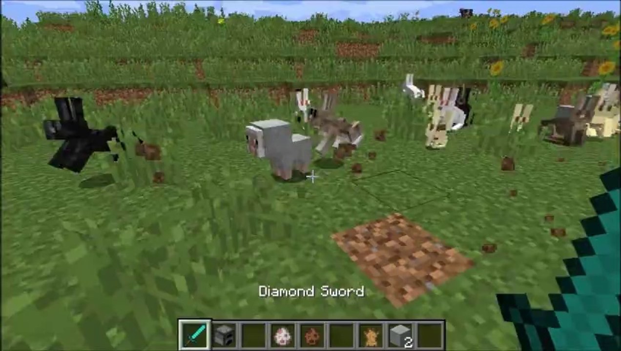 Minecraft 14w27b - Jäniksen Ja Lampaan Paistit