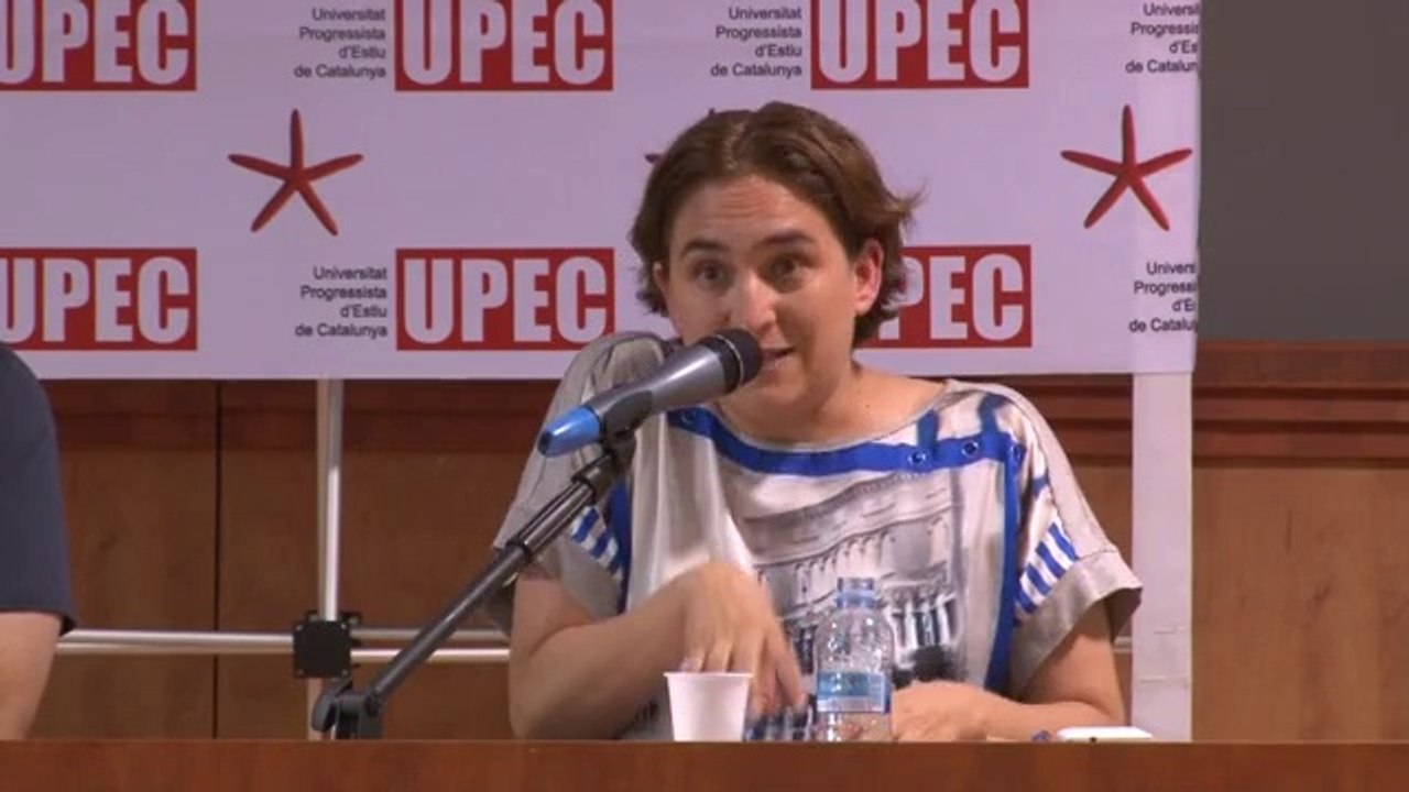 Ada Colau, a la UPEC