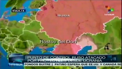 Ciudad rusa es atacada desde el lado ucraniano