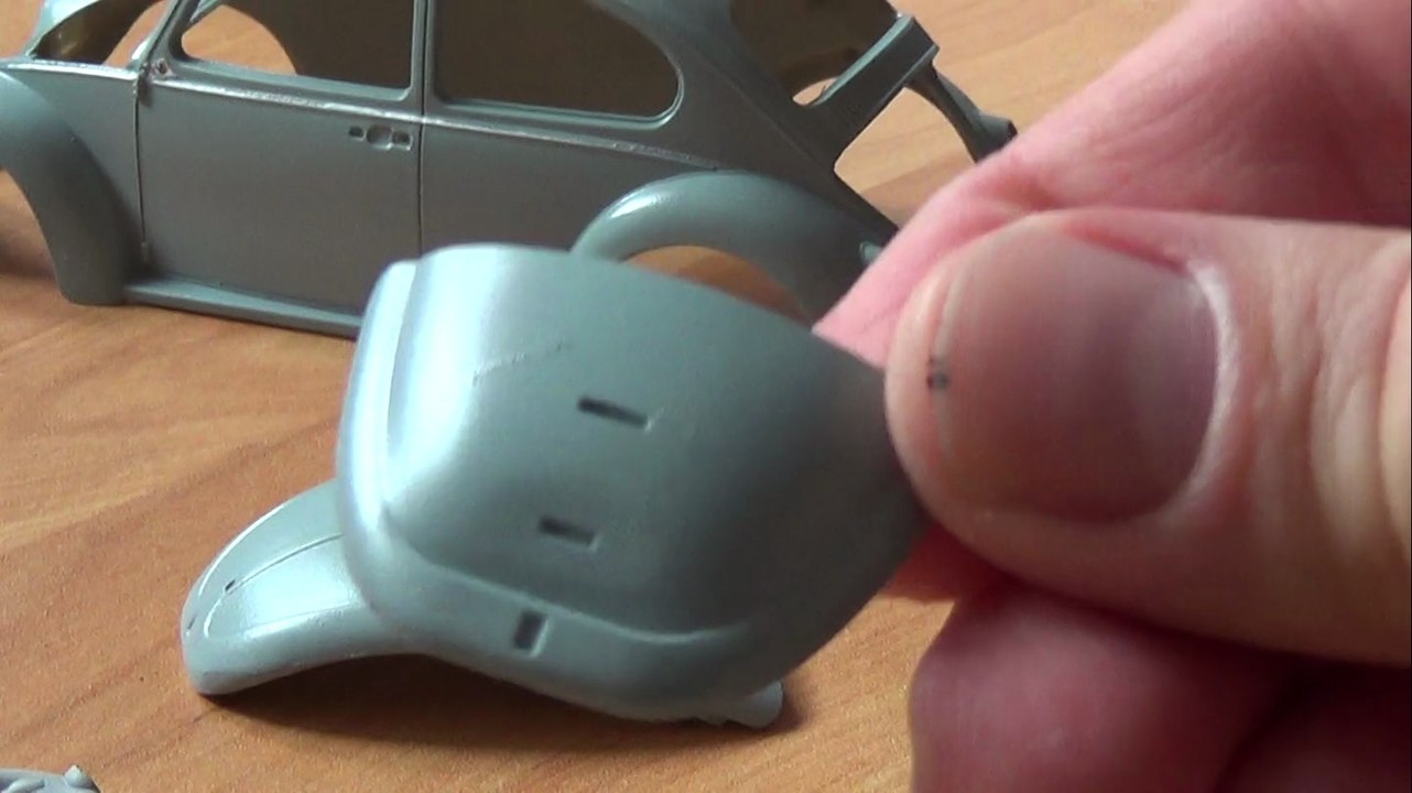 Modellbau: VW Käfer 1968 Teil 3