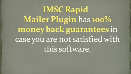 IMSC Rapid Mailer Review