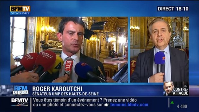 BFM Story: Manuel Valls et Alain Juppé répondent à Sarkozy - 03/07