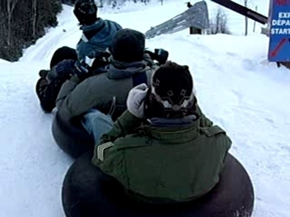 snow tubing