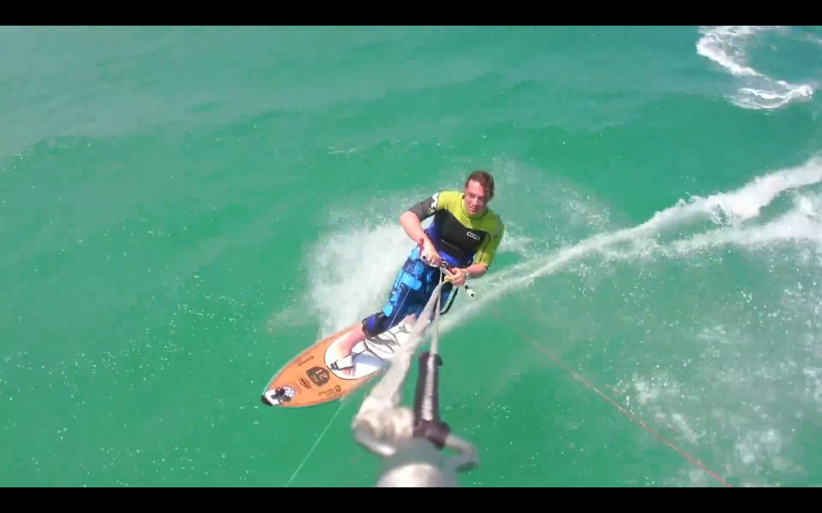 Kitesurf Session with Alex Caizergues