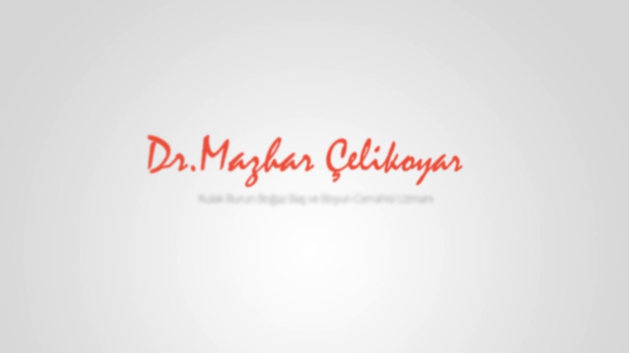 Rinoplasti Ameliyatının Teknik İncelikleri ve Orta Çatı - Op. Dr. Mazhar Çelikoyar