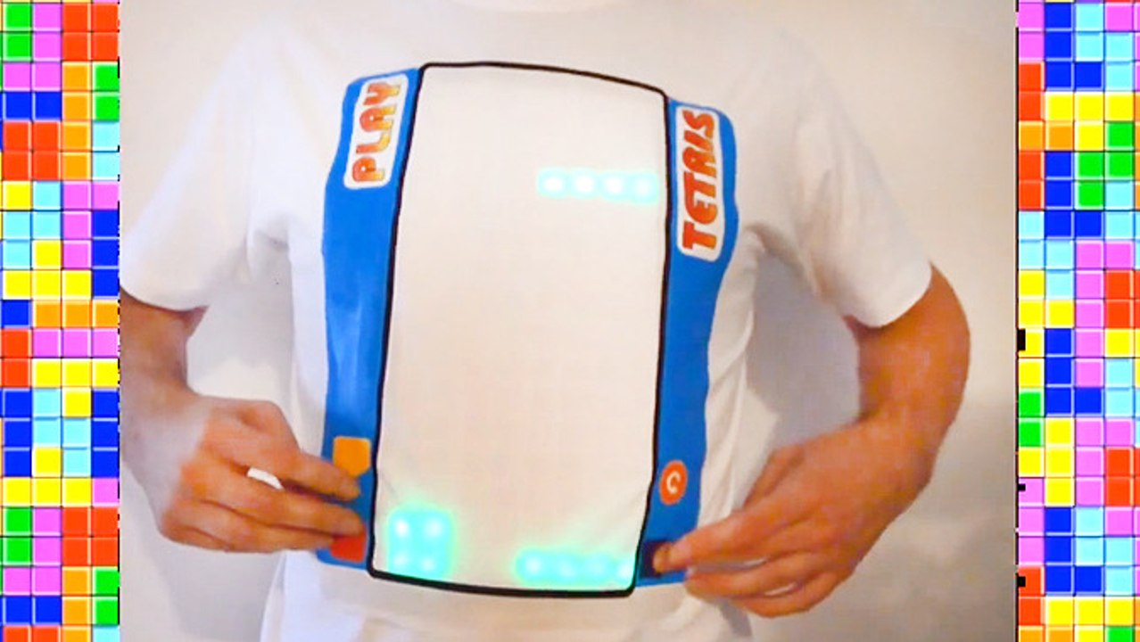 Finally A T-Shirt You Can Play Candy Cru… I Mean Tetris On!
