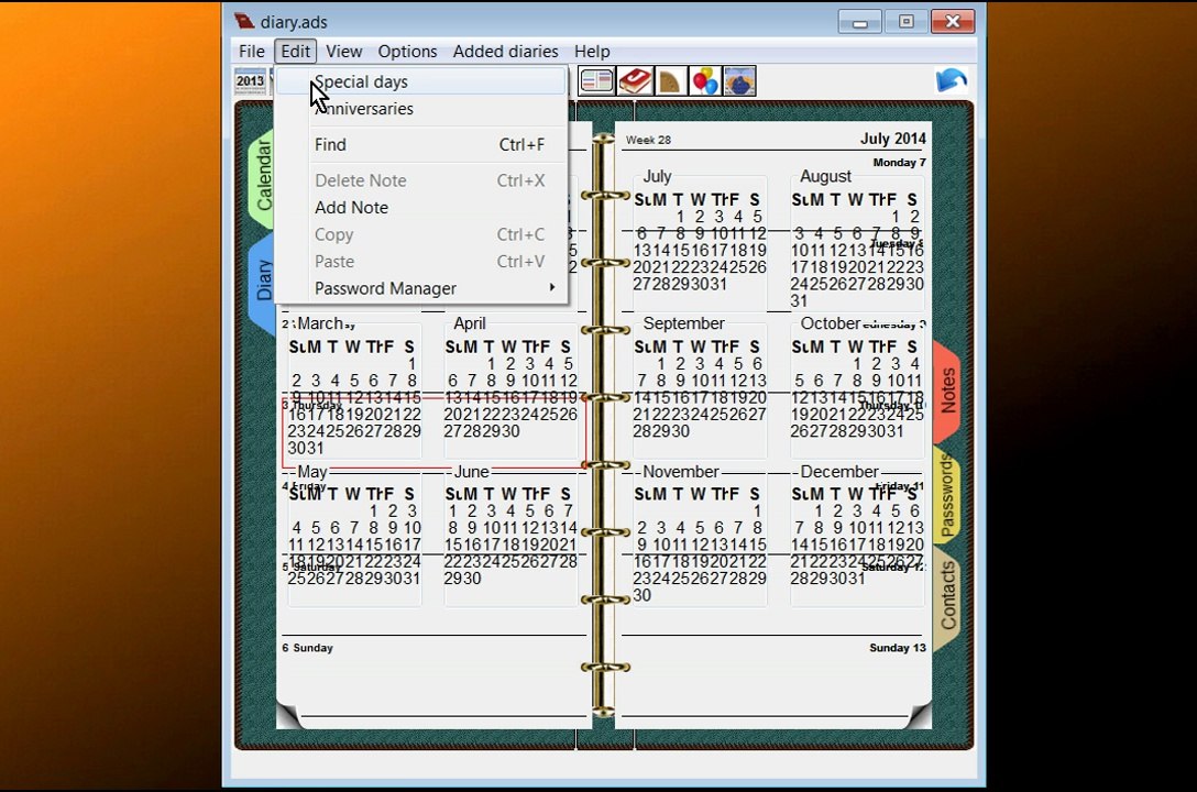 In My Diary+make portable