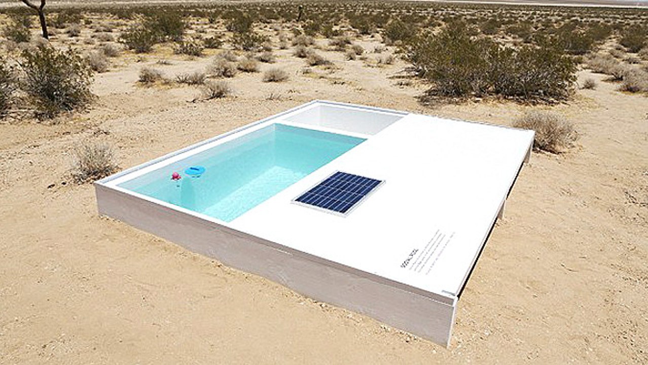 Bored? Hit LA To Grab A Key And GPS Coordinates To A Hidden Pool In The Mojave Desert