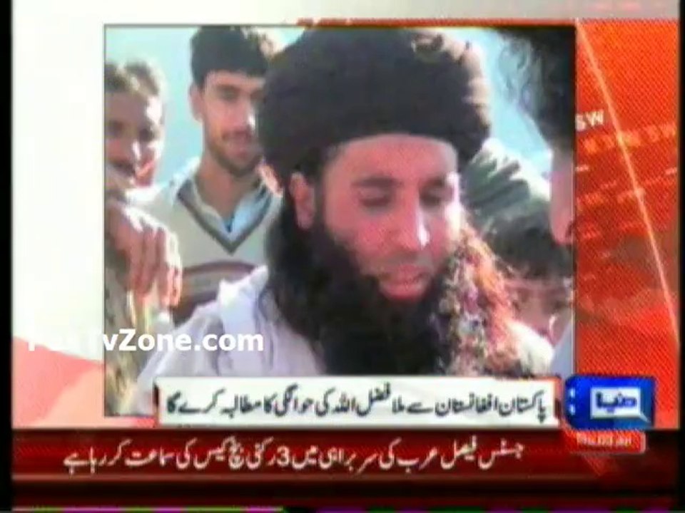 Pakistan seeks extradition of TTP supremo Mullah Fazlullah from Afghanistan