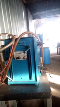 marmita, bomba de fluidos densos y agitador fibra de vidrio carga superior