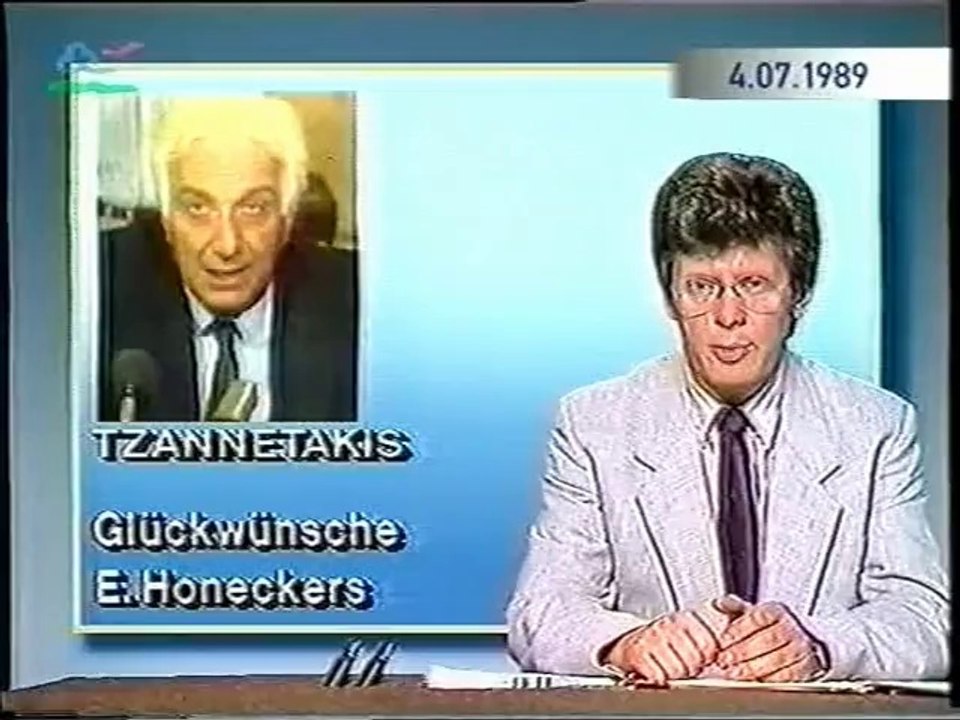 Aktuelle Kamera, 4. Juli 1989