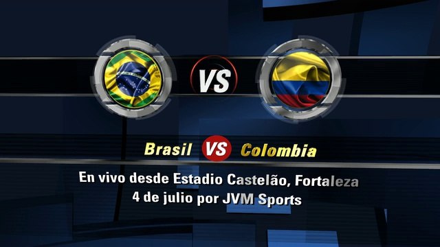 Ver partido Brasil contra Colombia Mundial Brasil 2014