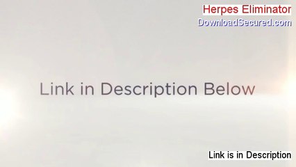 Herpes Eliminator Reviews [See my Review]