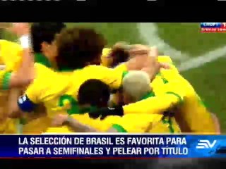 Así llegó Brasil a los cuartos de final del Mundial