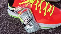 Cheap Lebron James Shoes Free Shipping,Nike Lebron X 10 PS Elite Total Crimson on feet