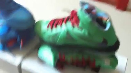 Cheap Lebron James Shoes Free Shipping,Perfect Nile LeBron 10(X) cutting jade Replica review