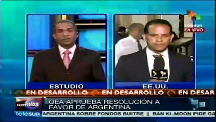 Argentina recibe contundente apoyo en OEA por caso de fondos buitre