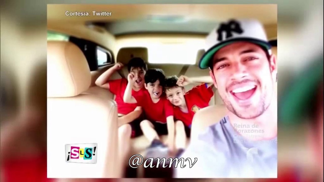 SLS William Levy (@willylevy29) comparte selfie con su hijo. Suelta la Sopa (VIDEO)