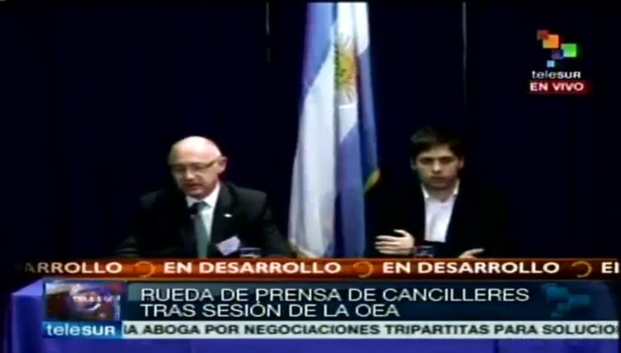 Hoy encontramos un abrazo de solidarida para Argentina: Kicillof