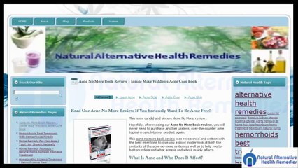 Acne No More Review - NO ACTORS USED! _ DISCOUNT!
