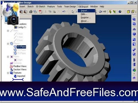 Download OBJ Import for Alibre Design 1.0 Serial Key Generator Free