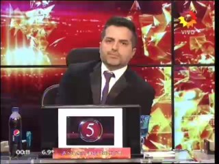 Puntaje a Maximiliano Guerra - Angel de Brito en Showmatch