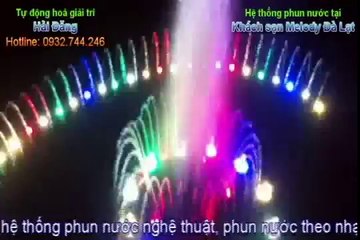 Đài phun nước đẹp tại khách sạn Melody - Đà Lạt - Haidanga.com