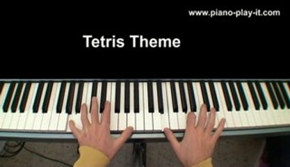 Tetris Original Version Piano Tutorial