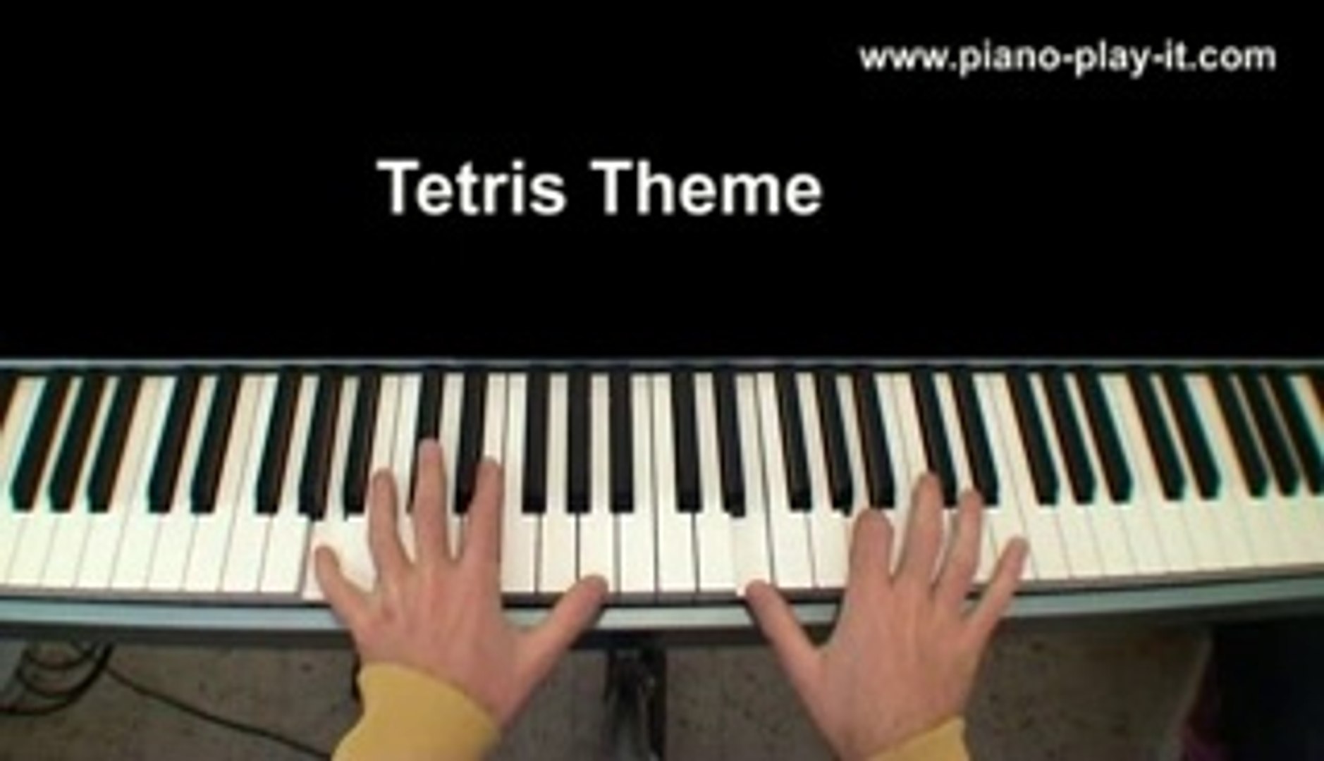Tetris Original Version Piano Tutorial - video Dailymotion