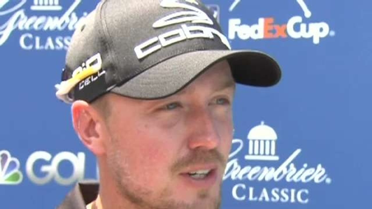 Blixt Talks Lead at Greenbrier Classic