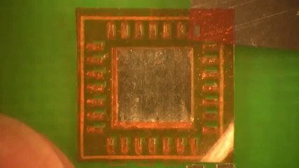 QFN Rework Using Polyimide Stencil