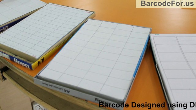 How to print Barcode Labels using Laser Printer