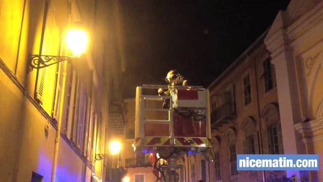 Incendie dans les cuisines d'un restaurant du vieux Nice