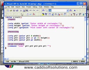 AutoLISP Programming Tutorial - 3B