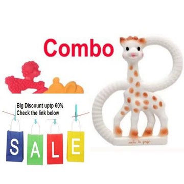 Discount Sophie The Giraffe Vanilla Teething Ring - Gift Boxed! - Plus Sophie The Giraffe Vanilla Teething Rings Review