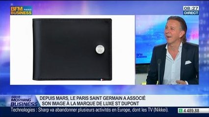 "Le PSG a associé son image avec la marque de luxe ST Dupont", Alain Crevet, dans GMB – 04/07