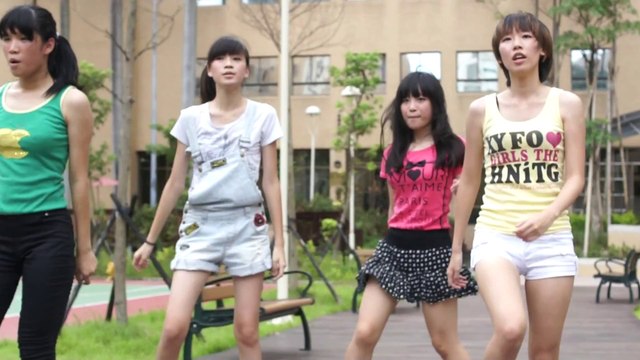 씨스타 (Sistar) - Push Push . sexy cute teen dance cover HD 性感的 爆乳 光