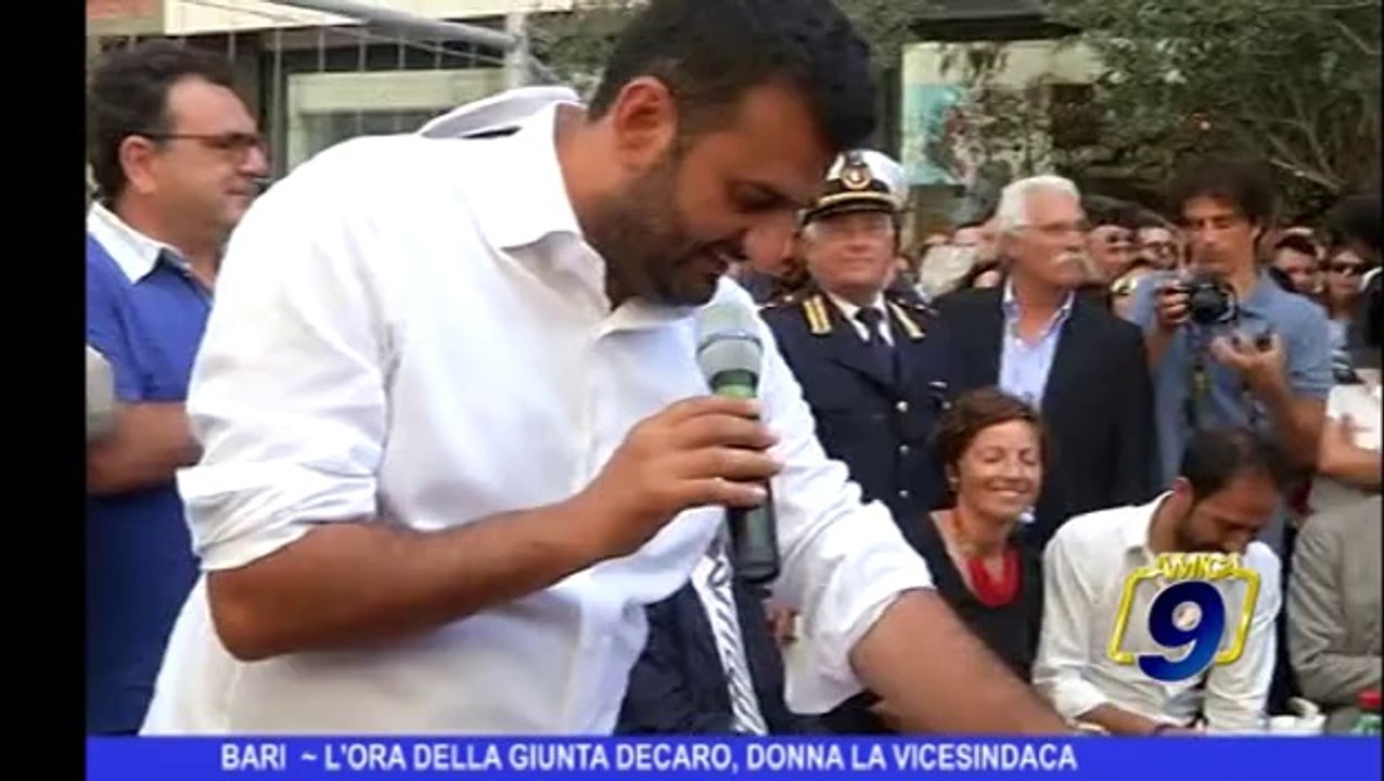 Bari | L'ora della Giunta Decaro, donna la vicesindaca
