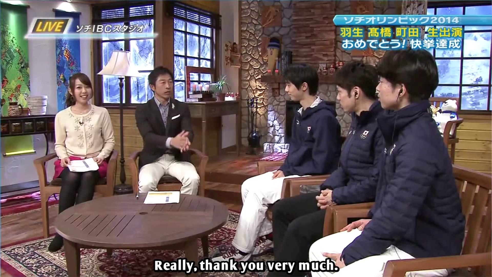 Post Olympics Interview Yuzuru Daisuke Tatsuki Video Dailymotion